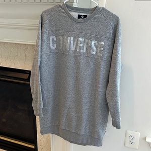 Converse sweatshirt dress size M